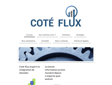 Tablet Screenshot of cote-flux.com